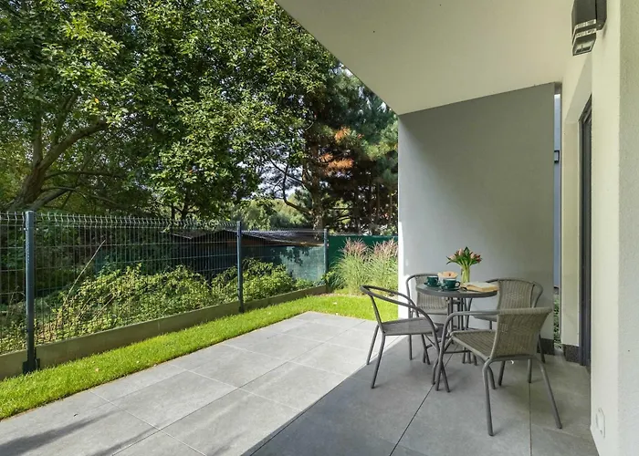 Bright With Terrace And Parking Close To The Sea In By Renters * Niechorze